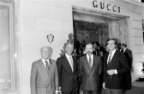 maurizio gucci e umberto gucci|guccio gucci son.